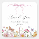 Search for baby shower thank you tags stickers Girl