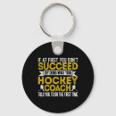 Search for hockey team key rings Coach
