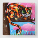 Search for cheshire cat clocks Alice in wonderland