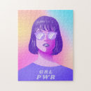 Search for girl power puzzles Illustration