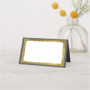 Search for bride and groom place cards Gold