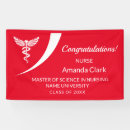 Search for nurse graduation banners Caduceus
