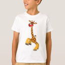 Search for giraffe kids tshirts African