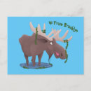 Search for happy moose postcards Funny