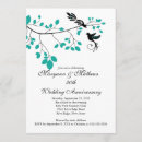 Search for love birds anniversary invitations 40th