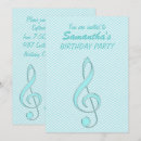 Search for treble invitations Musical notes