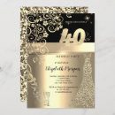 Search for champagne bottle birthday invitations Gold