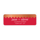 Search for gold foil wedding return address labels Stylish