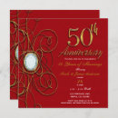 Search for elegant 50th anniversary invitations Fiftieth