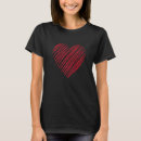Search for scribbles tshirts Heart
