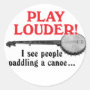 Search for playing banjo stickers Frog