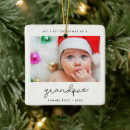 Search for grandchilds first christmas tree decorations Grandfather