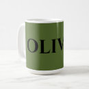 Search for olive green coffee mugs Stylish