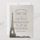 Search for paris wedding invitations Vintage
