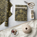 Search for black floral print wrapping paper Elegant
