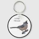 Search for tufted titmouse key rings Bird