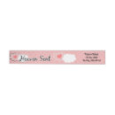 Search for birth announcement return address labels Girl