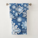 Search for snowflake bath towels Traditional