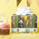 Search for wildlife wrapping paper Elephant