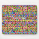 Search for peace flower mousepads Hippy