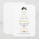 Search for vintage love bird wedding invitations Minimalist
