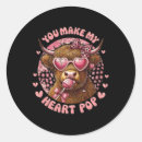 Search for funny cow stickers Pink