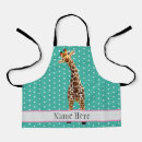 Search for giraffe patterns aprons For kids