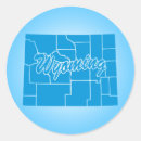 Search for wyoming state stickers Outline