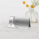 Search for silver place cards Metallic