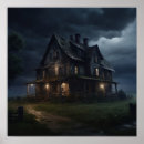 Search for spooky haunted house posters Mansion