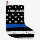 Search for office christmas stockings Thin blue line