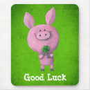 Search for four leaf clovers mousepads Lucky charm