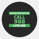Search for lifeline stickers 988