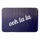 Search for french bath mats Typography