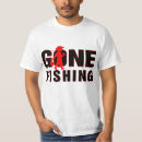 Search for gone fishing tshirts Cute