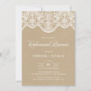 Search for lace rehearsal dinner invitations Vintage