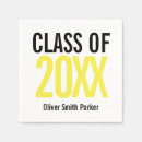 Search for graduation napkins High school graduation