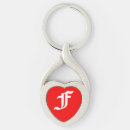 Search for f key rings Red