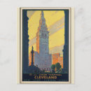 Search for cleveland postcards Illustration