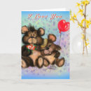 Search for bear valentines day cards Heart