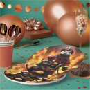 Search for fire flame paper plates Fireman