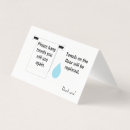 Search for folded business cards Water