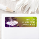Search for las vegas wedding return address labels For her