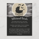 Search for carriage baby shower invitations Gothic