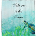 Search for sea turtle shower curtains Watercolor