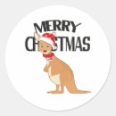 Search for christmas kangaroo stickers Cute