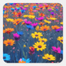Search for field of flowers stickers Floral