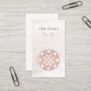 Search for lotus logo business cards Spa