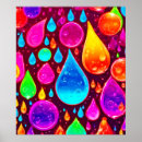 Search for raindrop art Colourful