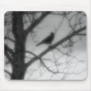 Search for raven mousepads Black